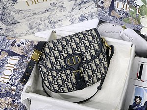 Bolsa Bobby Dior Média Jacquard "Black"