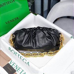 Bolsa Bottega Veneta Chain Pouch "Black"