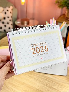 Calendário Mesa fOfO 2026