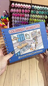 Livro Colorindo Momentos