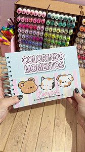 Livro Colorindo Momentos ( Universitario)