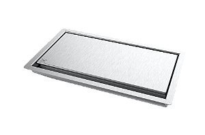Porta Tomada De Embutir Inox 3 Tomadas 20a