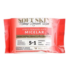 Lenço Demaquilante Mielar Soft Skin - Bella Femme