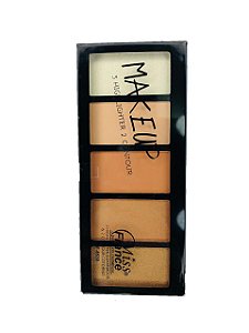Paleta de Iluminador e Contorno - Miss France