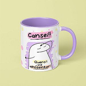CANECA FLORK - CANSEI, QUERO ME APOSENTAR!