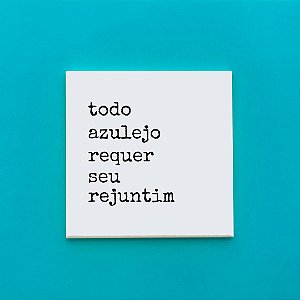 Azulejo - Rejuntin