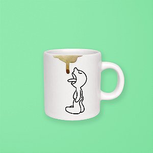 Caneca 100 ml - Gota de café