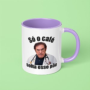 Caneca - Solta esse pão, Dr Now