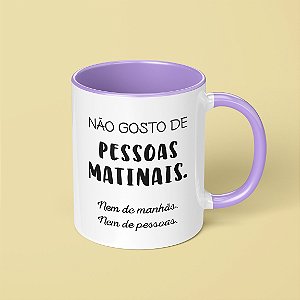 CANECA - NÃO GOSTO DE PESSOAS