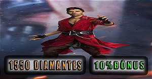 Free Fire 1550 Diamantes Gift Card 