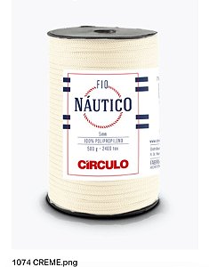 Fio Náutico 5 mm Circulo Creme 1074