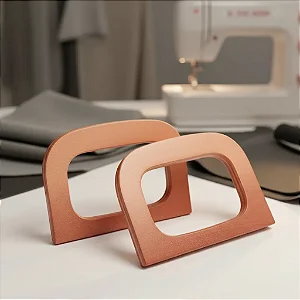 ALÇA DE MADEIRA DEGRADE CÍRCULO (PAR)