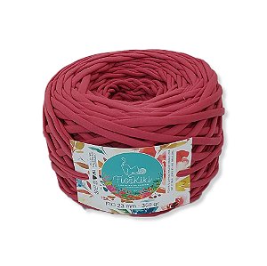 FIO DE MALHA PREMIUM KIKI ANTIPILLING 23MM - ROSA CARMIM - 350GR -