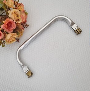 Alça Fecho Tubular Boca de Lobo para Bolsas C/ 20 cm