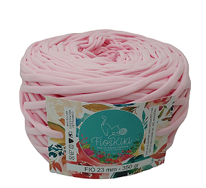 FIO DE MALHA PREMIUM KIKI ANTIPILLING 23MM - ROSA BB - 350GR