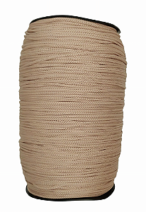 FIO DE POLIÉSTER TZ TEXTIL 4MM C/ 500 MTS AREIA/BAUNILHA (914)