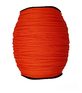 FIO DE POLIÉSTER HASSTEXTIL 4MM C/ 400 MT LARANJA Nº 162