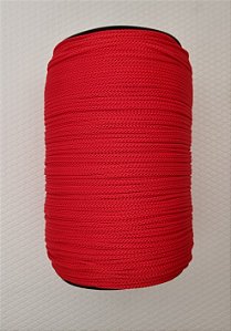 FIO DE POLIÉSTER TZ TEXTIL 4MM C/ 500 MTS  VERMELHO (911)