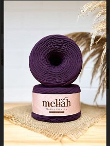 FIO DE MALHA PREMIUM MELIAH  ANTI-PILLING 35 MM COR - PURPURA 500 g