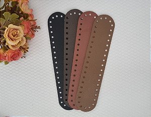 FUNDO DE COURO LEGÍTIMO P/ BOLSA 21 cm ( UNIDADE )