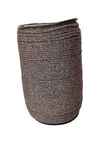 FIO DE POLIÉSTER TZ TEXTIL 5MM C/ 340 MTS CINZA MESCLA