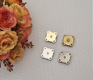 BOTÃO IMÃ P/ COSTURAR 18MM UNIDADE (CORES)
