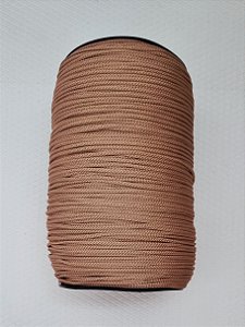 FIO DE POLIÉSTER TZ TEXTIL 4MM C/ 500 MTS MOCHA MOUSSE 8214