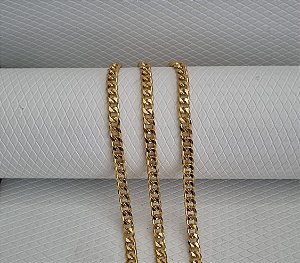 CORRENTE DE ALUMÍNIO LIXADA 2.5MM ESPESSURA C/ 01 MT