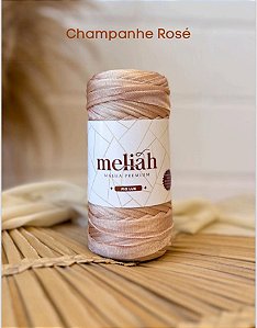 Fio Lux - FIO DE MALHA PREMIUM MELIAH - cor: CHAMPANHE ROSÉ