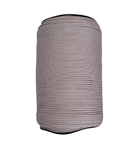 FIO DE POLIÉSTER TZ TEXTIL 4MM C/ 500 MTS CINZA CLARO 8221