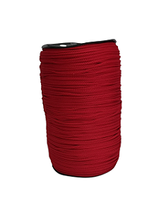 FIO DE POLIÉSTER TZ TEXTIL 4MM C/ 500 MTS VERMELHO 8103