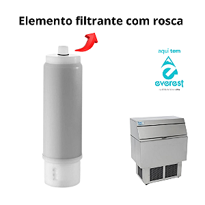 Elemento filtrante rosca para máquinas de gelo Everest - BF 230