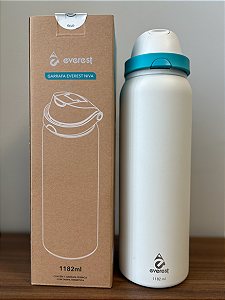 Garrafa Térmica Everest Branca 1.182ml