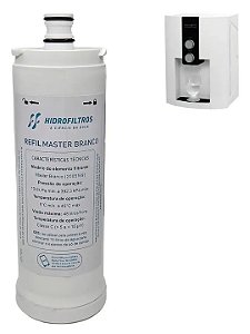 Elemento Filtrante Master Frio Rótulo Branco - Hidrofiltros