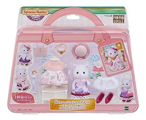 Sylvanian Families Town Girl Series Gato Persa Epoch 5461