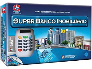 Jogo Super Banco Imobiliário Estrela - c/ Máquina de Cartão
