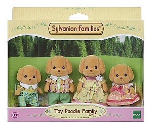 Sylvanian Families Família Dos Poodles Toy 5259 Epoch