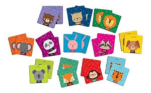 Jogo da Memória Animais da Floresta Babebi 6018