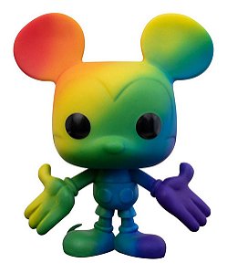 Funko Pop! Boneco Mickey Mouse Rainbow #01 Disney