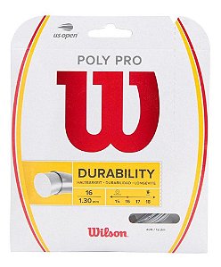 Corda Wilson Poly Pro 16 1.30mm Prata - Set Individual
