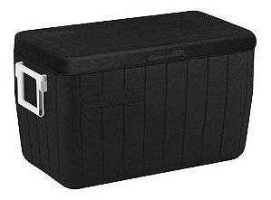 Caixa Térmica Cooler Coleman 48qt 45,4 L Black Preto C/ Alça