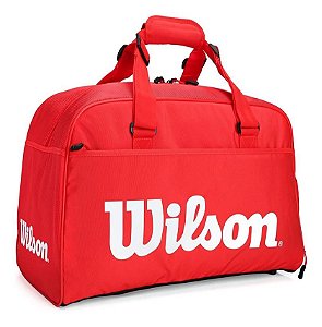 Bolsa Wilson Esp Super Tour Small Duffle Vermelha