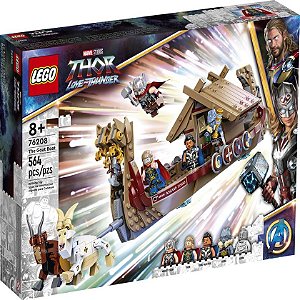 Lego Super Heroes 76208 O Barco Cabra Thor Amor E Trovão