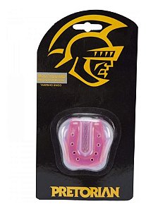 Protetor Bucal Rosa Com Estojo Pretorian