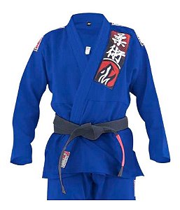 Kimono Choke Jiu Jitsu Bjj - Naja Azul A3