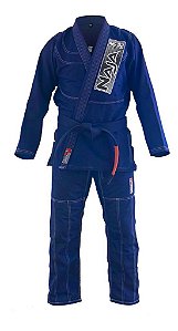 Kimono Jiu Jitsu Naja Brave Azul Royal A1