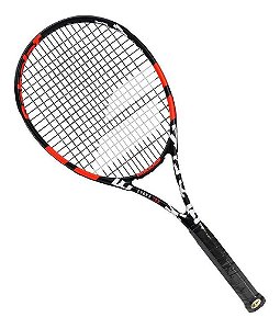 Raquete De Tênis Babolat Evoke 105 - Preta E Laranja - L1