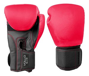 Luva De Boxe Training 14 Oz Vermelha E Preta Vollo