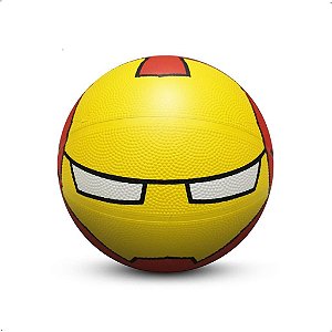 Bola de Basquete Marvel Homem de Ferro Rostos Tamanho 3