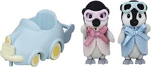 Sylvanian Families Carrinho de Brincar Bebês Pinguins 5695